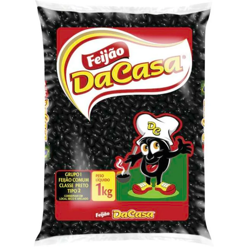 Feijão Preto DaCasa Tipo 2 1kg