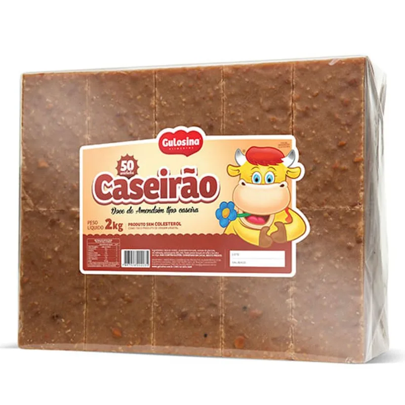 Caseirão Pacote 2Kg - Gulosina