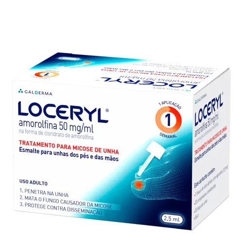 Loceryl 50 Mg/ml Galderma Similar - GALDERMA