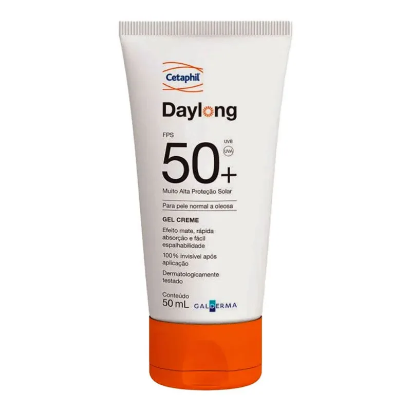 Protetor Solar Daylong Fluid Facial Gel Cetaphil FPS 50 - 50ml