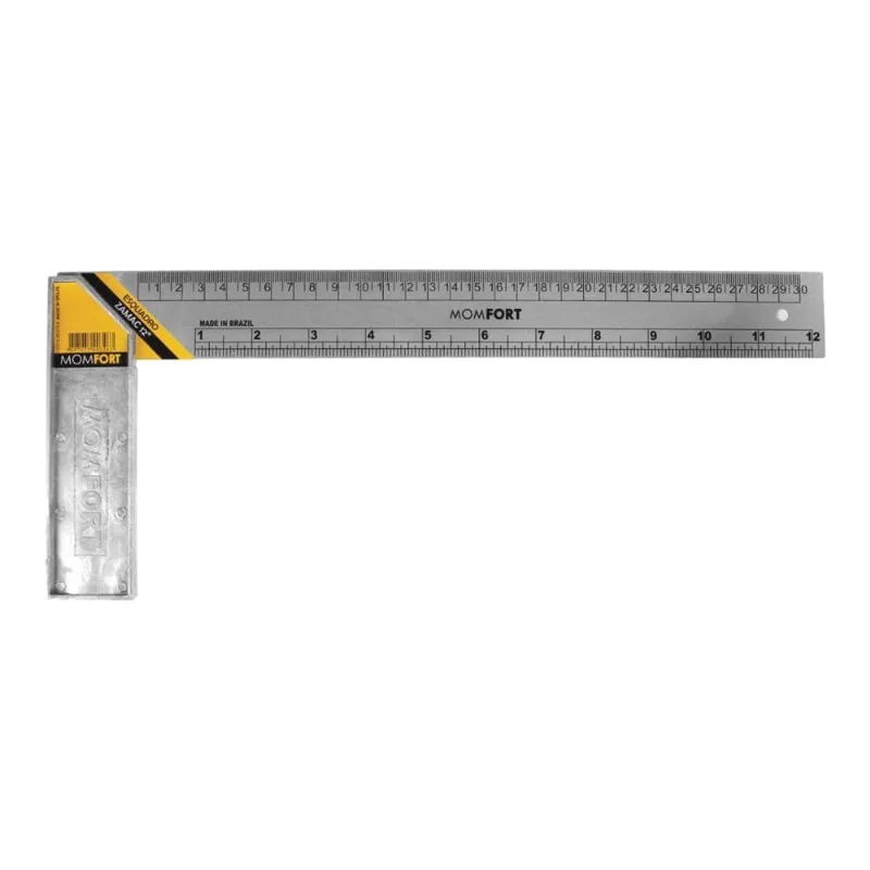 Esquadro Momfort Zamac 12" 30 CM
