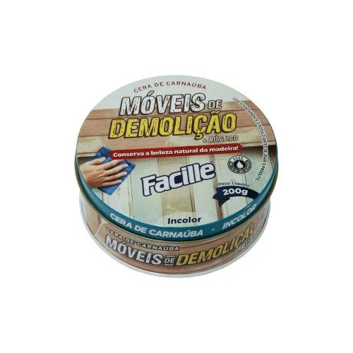 Cera Moveis Demolicao Facille 200gr Incolor - Higiene E Beleza