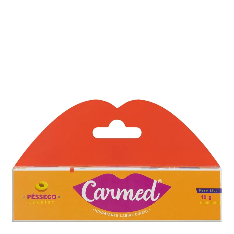 Hidratante Labial Carmed Pêssego 10g - Carmed