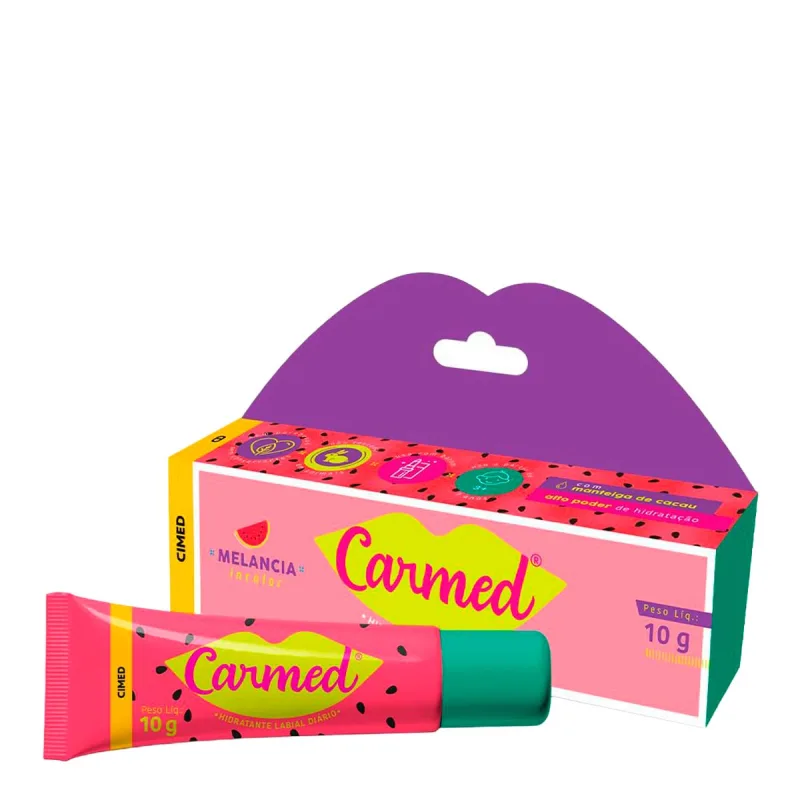CARMED LABIAL 10G SBR MELANCIA - Carmed - Protetor Labial