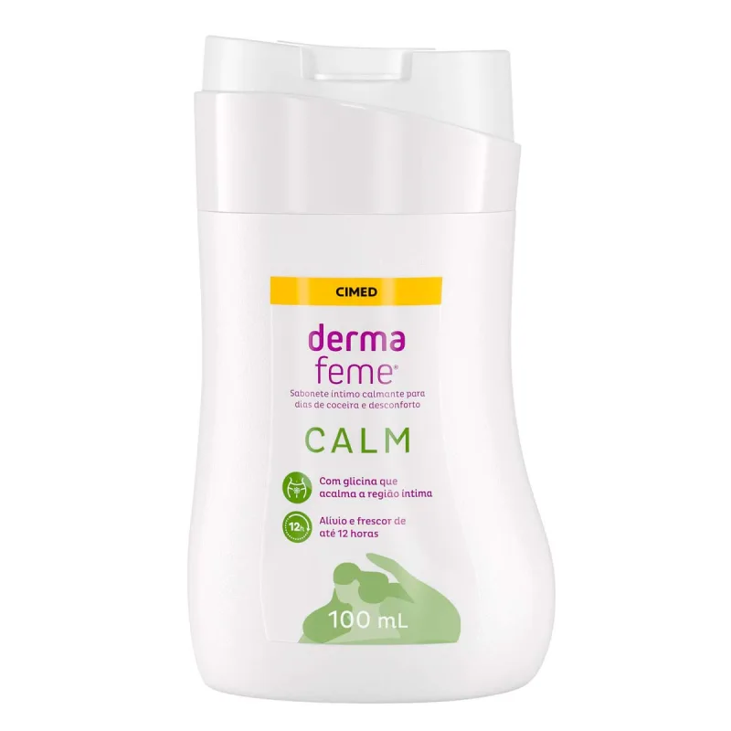 Sabonete Líquido Íntimo Dermafeme Calm 100ml - Dermafeme