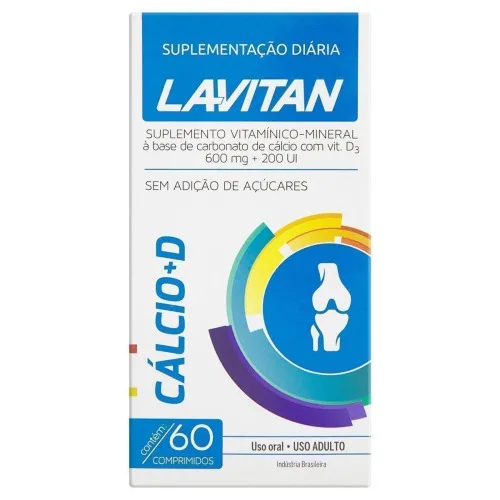 Lavitan Calcio D C/ 60 Comprimidos - LAVITAN
