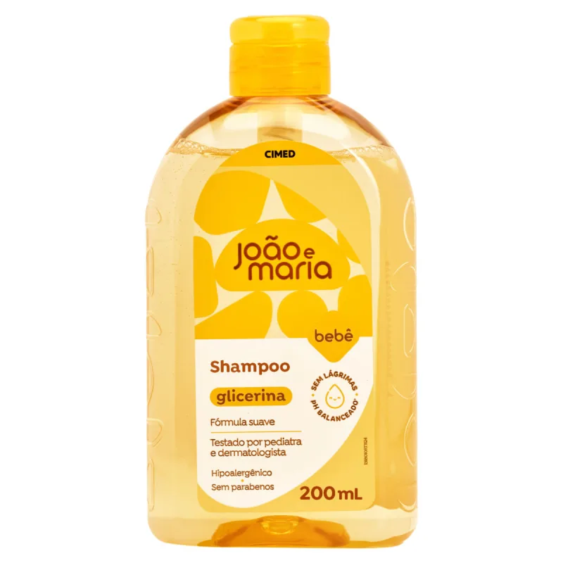 JOAO E MARIA XAMPU BABY GLIC FR 200ML - Não Disponível