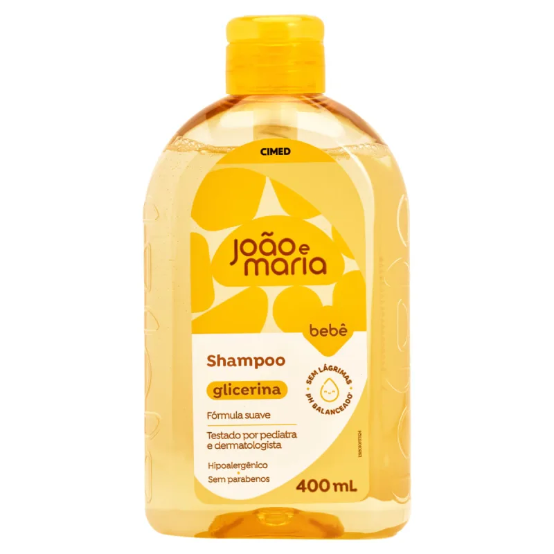 JOAO E MARIA XAMPU BABY GLIC FR 400ML - Não Disponível