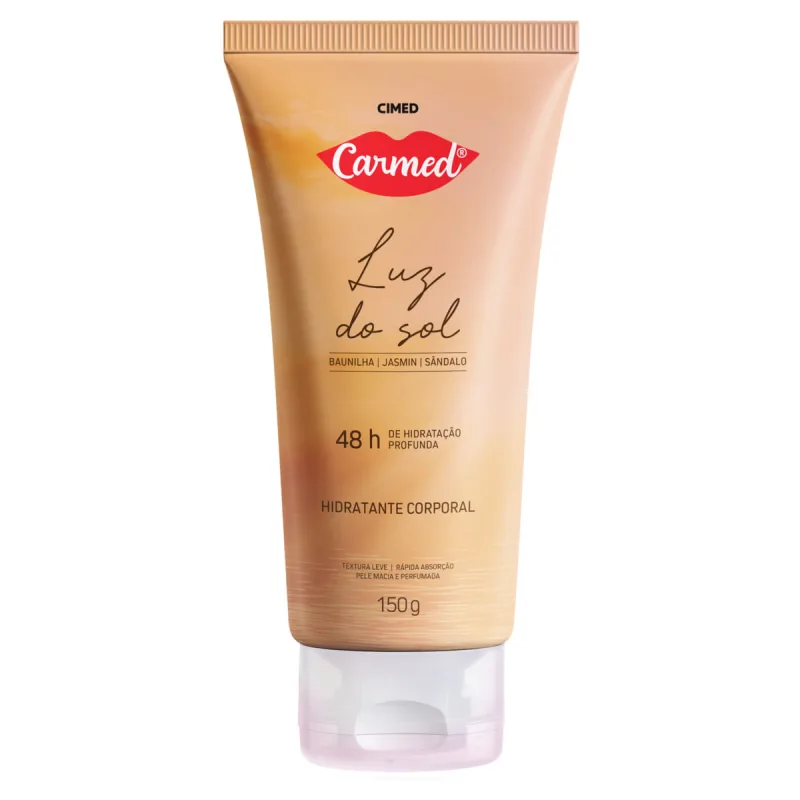 Hidratante Corporal Iluminador Carmed Luz do Sol 150g - Carmed