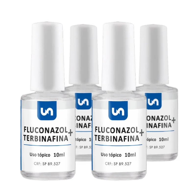 Kit 4 Fluconazol + Terbinafina esmalte 10 ML 10ML (Cada) 10 ML