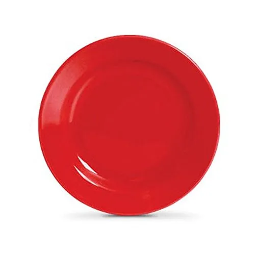 Cj.pratos Scalla Raso 20,5cm Standard Md Vermelho - SCALLA