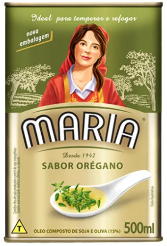 Soja E Oliva Com Orégano Maria Lata - CARGILL BRASIL