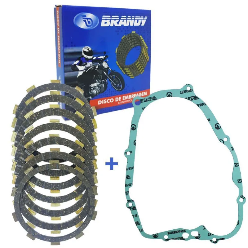 Kit Disco Embreagem + Junta Dt 200/ Dt 200R