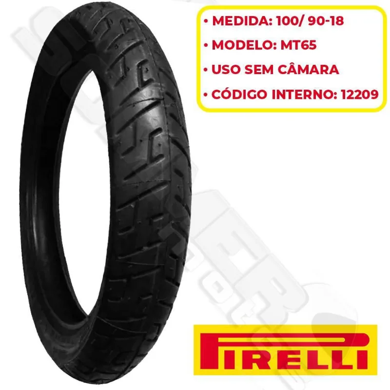 Par Pneu 275-18 + 100-90-18 Titan/Fan/Start 150-160 Pirelli