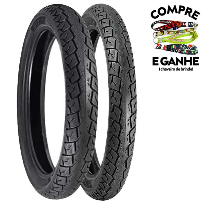 Par Pneu Speed 150/riva150 80/100-18 + 100-90-18 Levorin