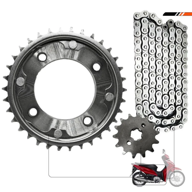 Kit Transmissão Relação Biz 110i 2016 A 2023 King Motoparts
