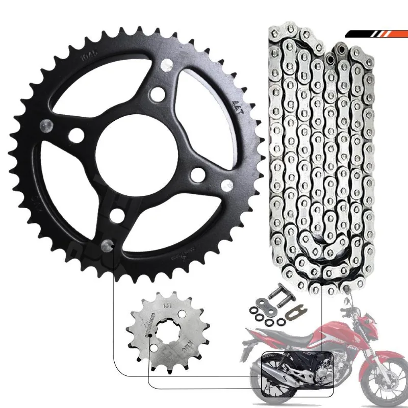 Kit Relação Titan-fan-start-cargo 160 2016 A 2024 C/retentor