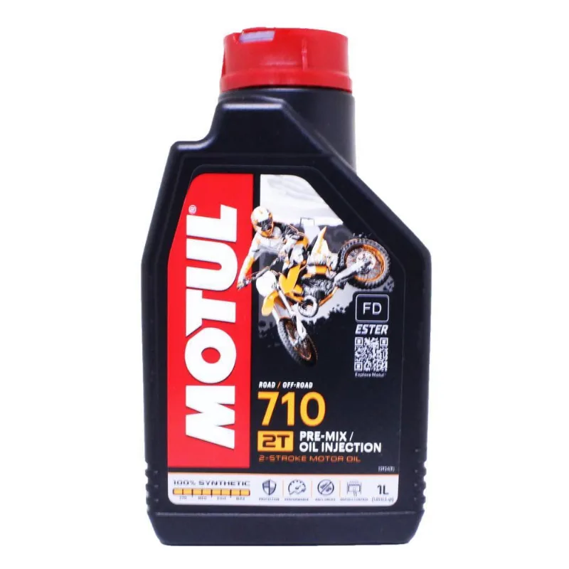 Óleo Motul 710 1L 2T - Resistência e Longa Vida - Motul