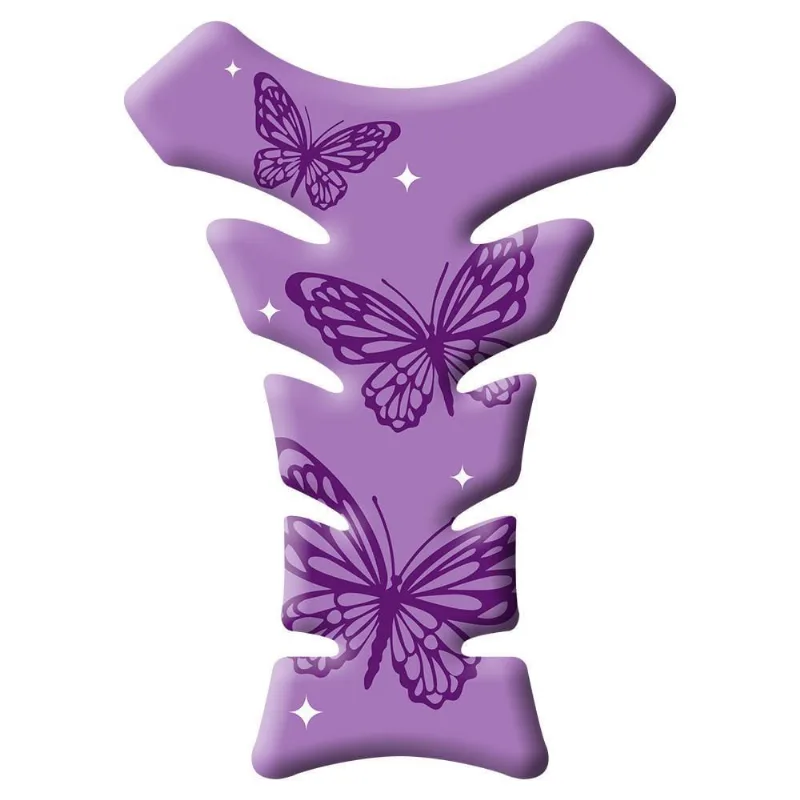 Protetor Tanque Roxo Resinado 18x13cm - Multi Adesivos