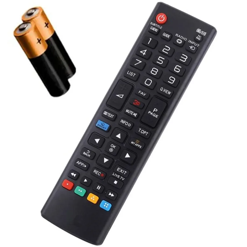 Controle Remoto Para TV LG LCD Led Smart Função Futebol 3D - Genérico - Tv E Vídeo