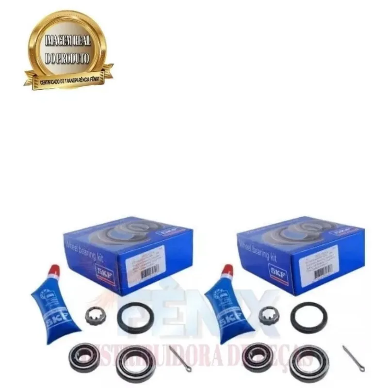 Par De Kit Rolame. Roda Traseira Gm Corsa Prisma 1.4 16V