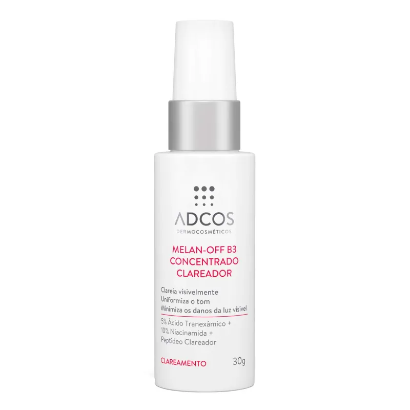 Sérum Facial Adcos Melan-Off Concentrado Clareador 30g - Adcos - Dermocosméticos