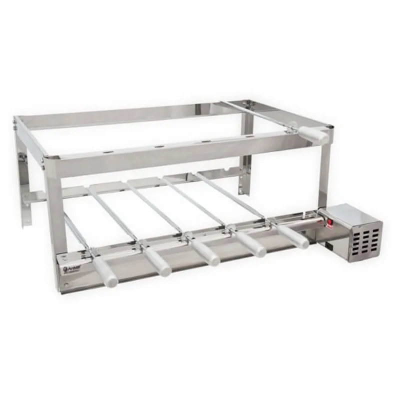 grill giratorio platin d4tr bx artmill inox bivolt - 011136