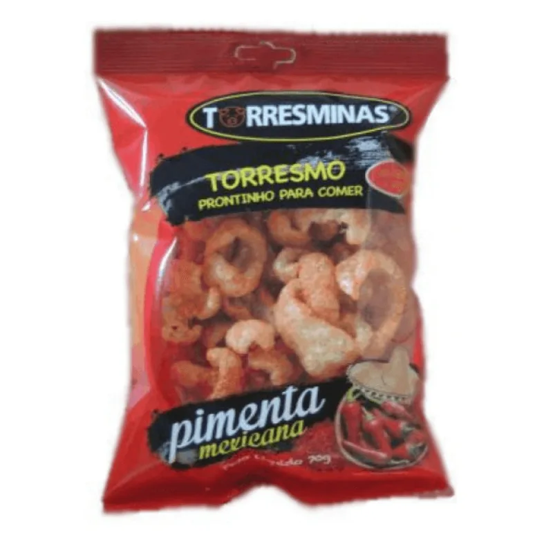 Torresmo Pronto Torresminas com Pimenta Mexicana 70g