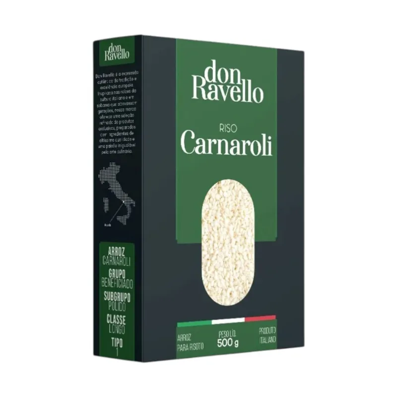 Arroz Riso Carnaroli Don Ravello 500g