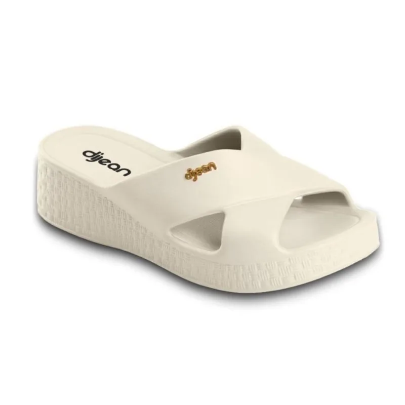 Tamanco Plataforma Dijean Leve Chinelo Feminino Conforto +NF