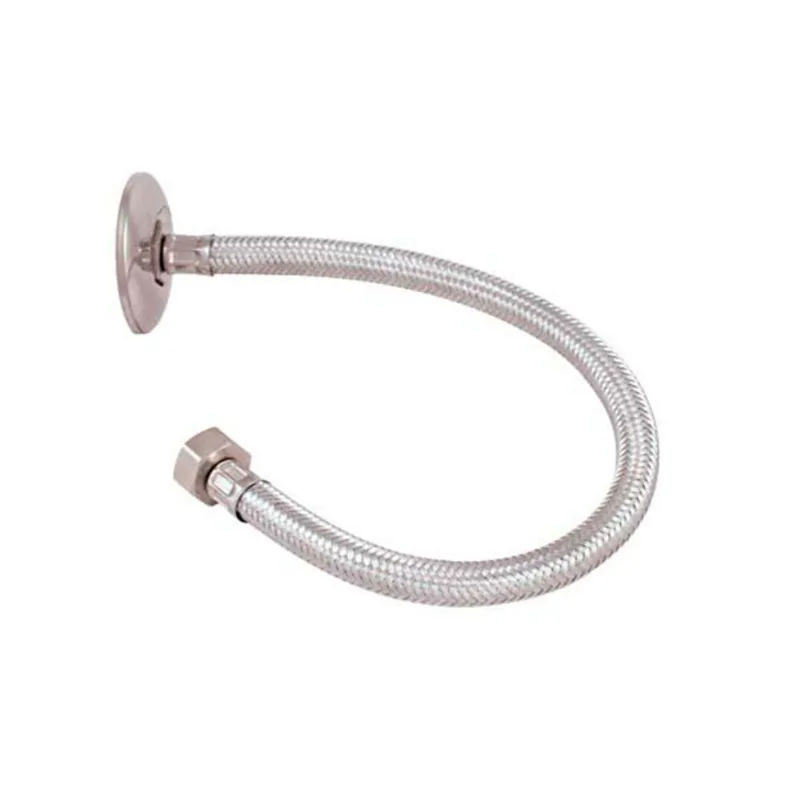 Flexível de inox para tanque 1/2" AP 30cm cromado Forusi
