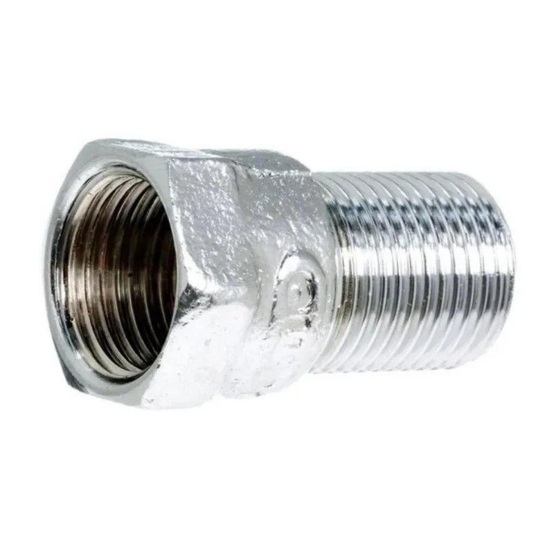 Aumento De Metal Curto 6002 3cm Cromado Forusi