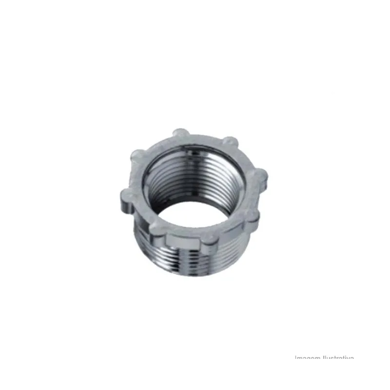 Bucha de redução plástica 3/4" e 1/2" Forusi