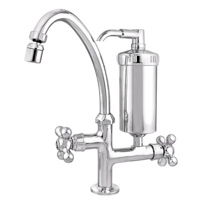 Torneira para cozinha com filtro de bancada Belle Epoque 35436 cromada Forusi