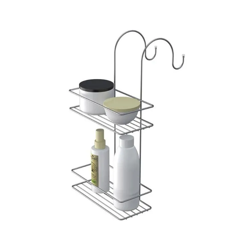 Porta Shampoo Duplo Para Box - Stolf Cromado