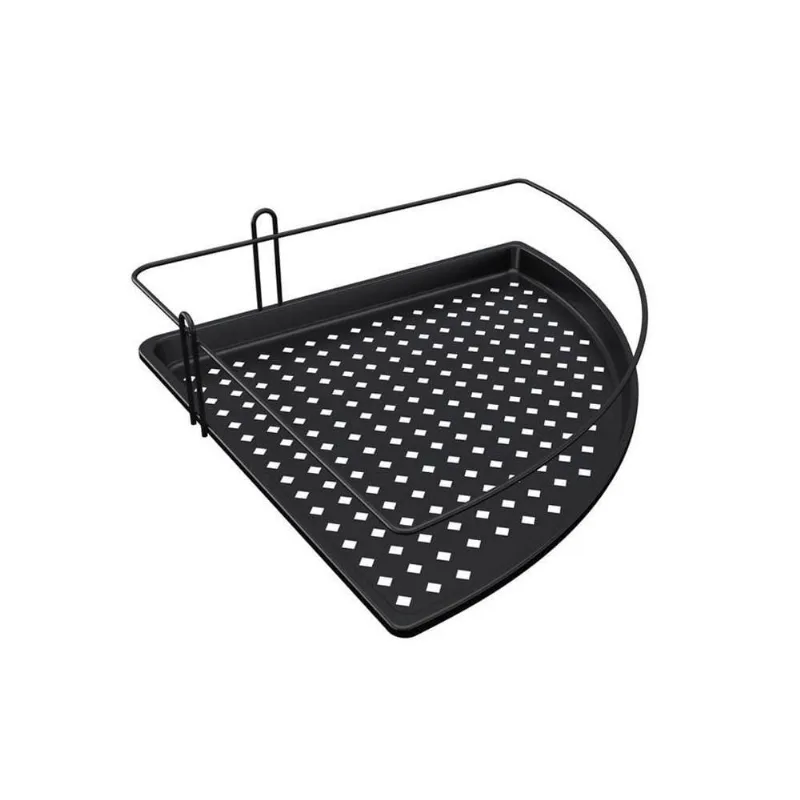 Porta Shampoo De Canto Com Fundo Plástico - Stolf Preto - STOLF