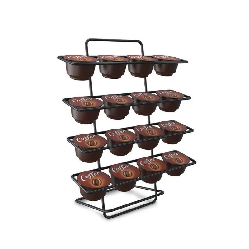 Suporte Para Capsulas Dolce Gusto - Stolf Preto - STOLF