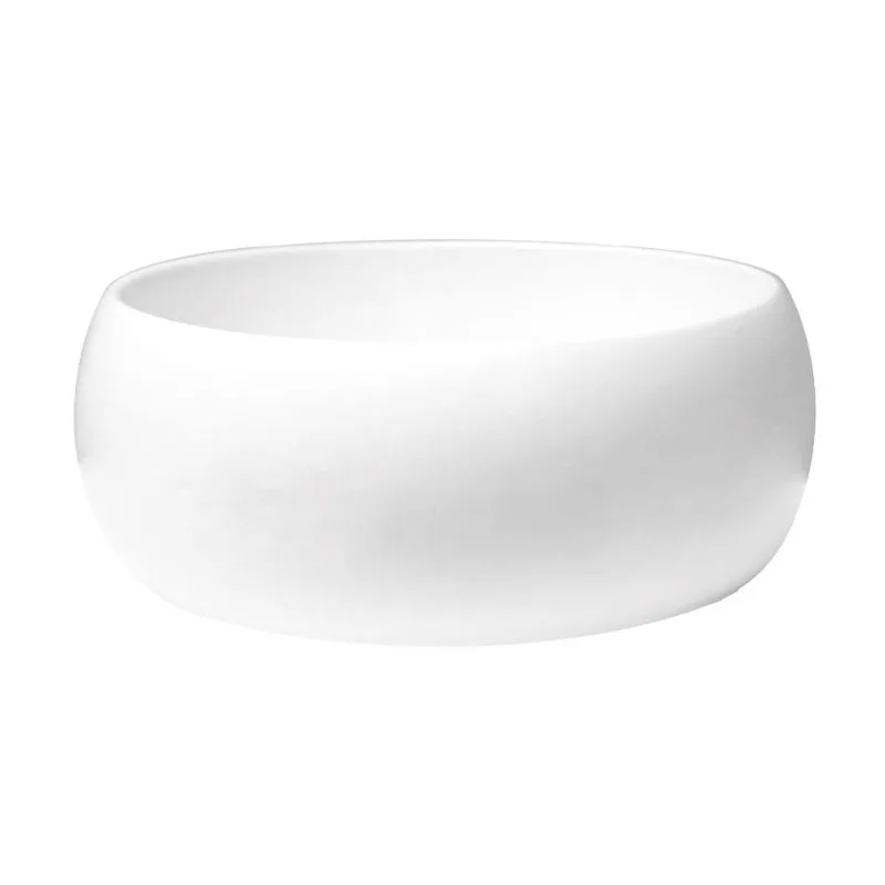 Cuba para banheiro de louça Gama 35cm amêndoa Scalline