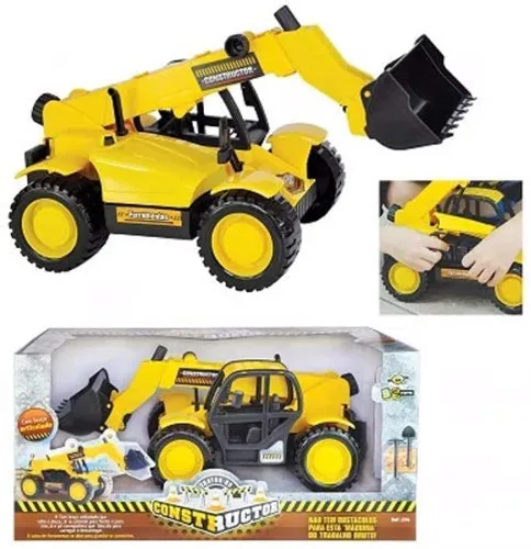 Brinquedo Carro Trator Bs Construtor - BS TOYS - Infantil