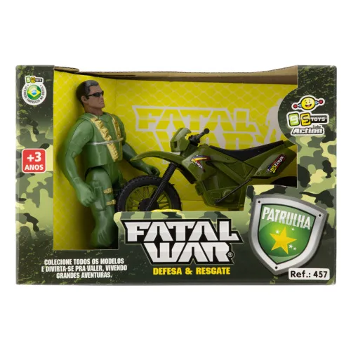 Brinquedo Colecao Fatal War Diversos - BS TOYS