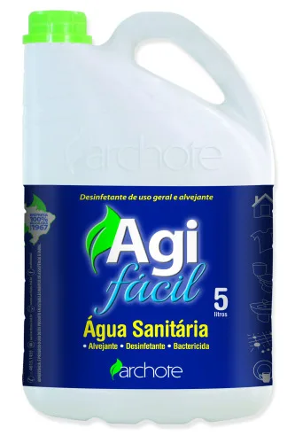 Agua Sanitaria Agifacil 5l - Não Disponível - Limpeza