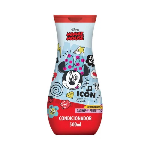 Cond Minnie 500ml Cachos Perfeitos - MINNIE - Higiene E Beleza