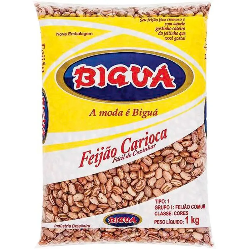 Feijão Carioca Biguá Tipo 1 1kg