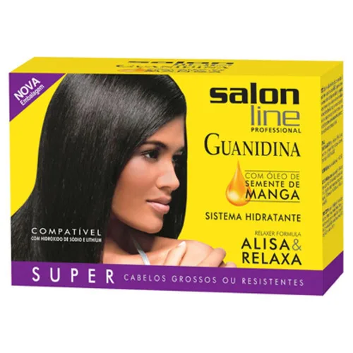 Salon Line Kit Guanidina Manga Super - SUPER - Higiene E Beleza