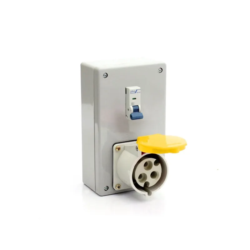 Caixa c/ Tomada E Disjuntor 2p + t 16 110/130V Strahl CD-3044 - Não Disponível - Construção E Ferramentas