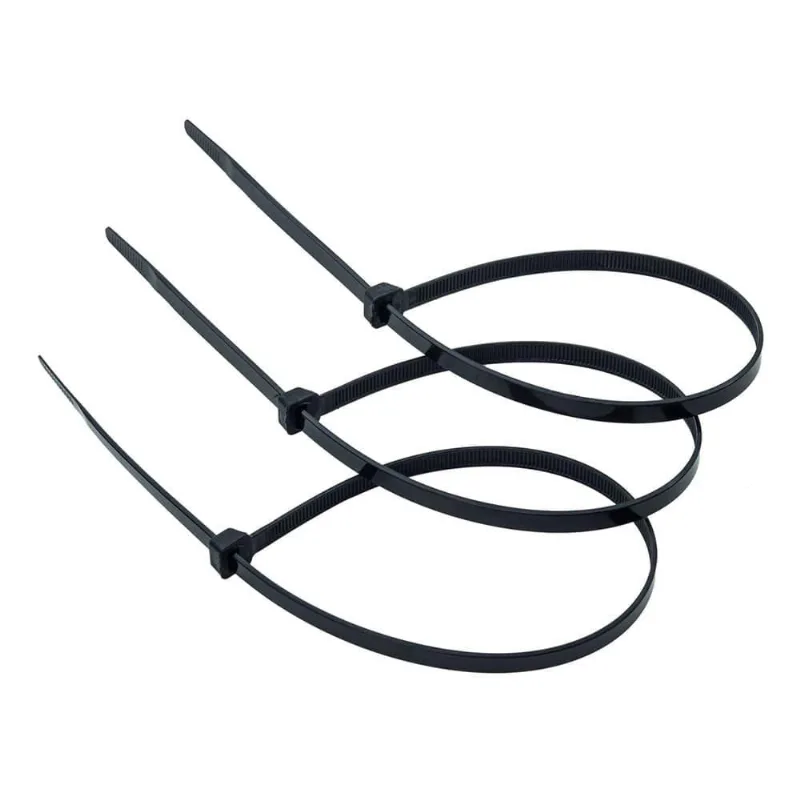 Abraçadeira Thompson Nylon 300 X 4,8mm Preto