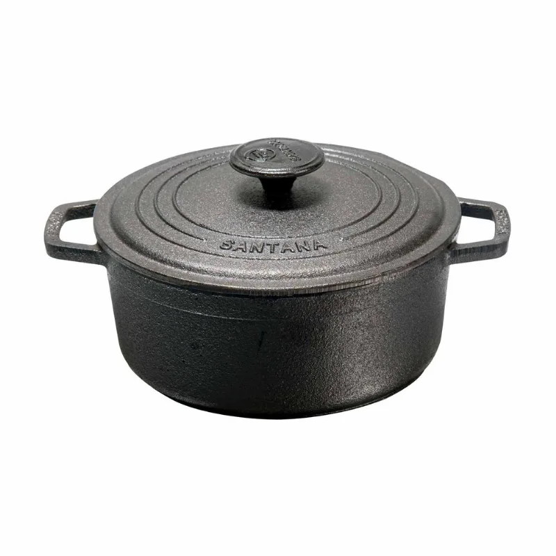 Panela de Ferro Fundido Neo Preta 20cm 4626 Santana