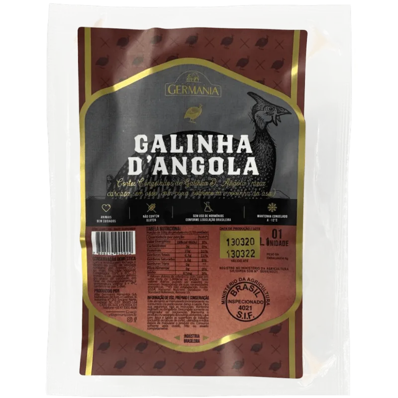 Coxinha da Asa de Pato Congelado Villa Germania 750g