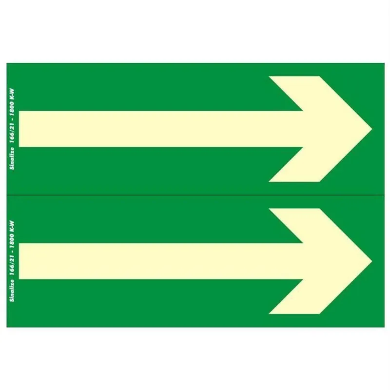 Placa Fotolum. 7x20 (rota De Saida) Sina - 220bu - Sinalize Placa Fotolum. 7x20 (rota De Saida) Sina 220bu