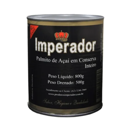 Palmito Imperador Inteiro - IMPERADOR